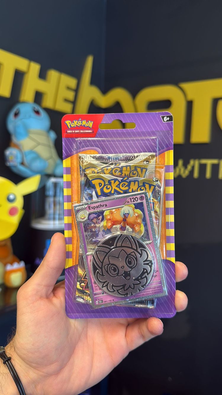 Pokémon Blister da 2 buste di espansione Spada e Scudo + Espathra product image